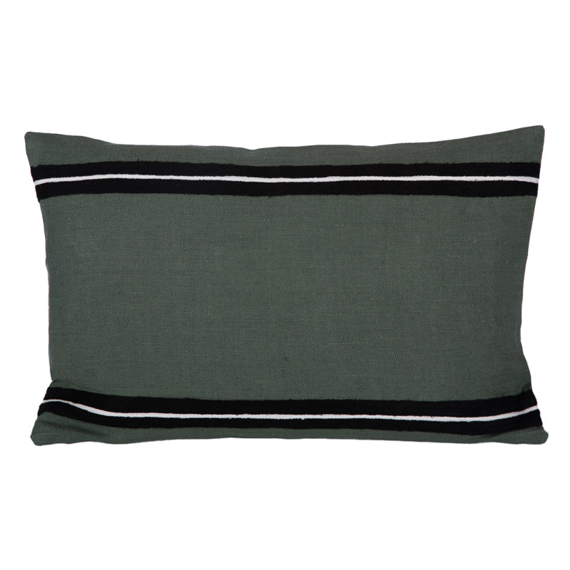 Funda Cojin Lino Bordado Skagen Pigeon 40x60 cm