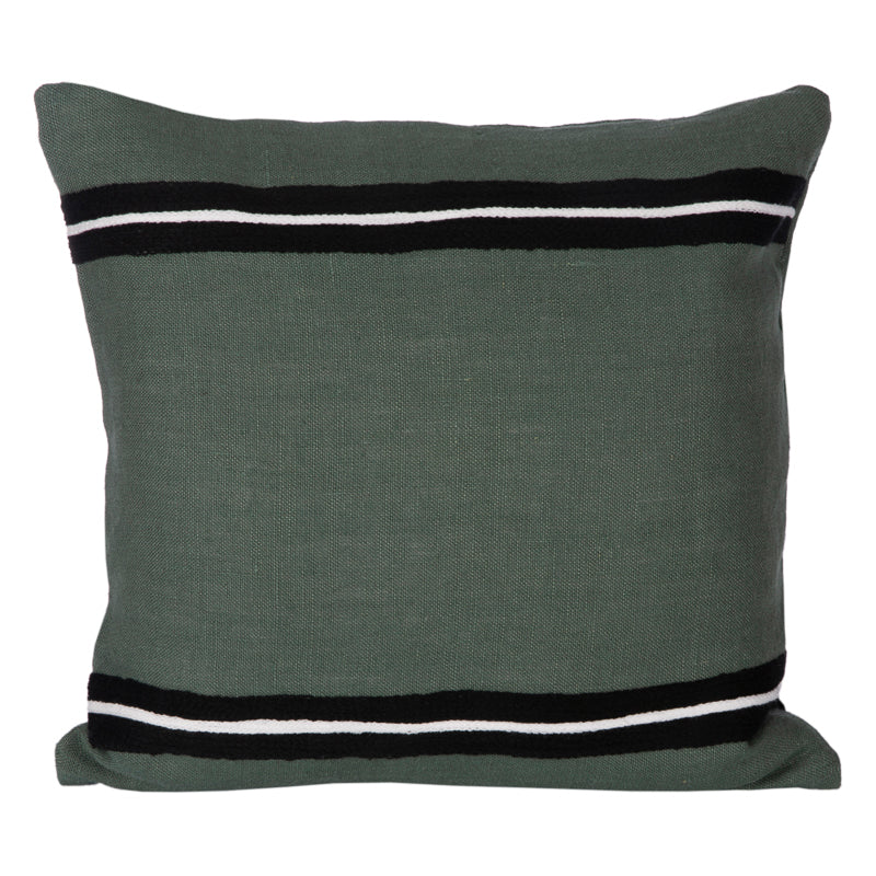 Funda Cojín Lino Bordado Skagen Pigeon 45x45 cm