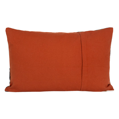Funda Cojín Algodón Bordado Tamba Brick 40x60 cm