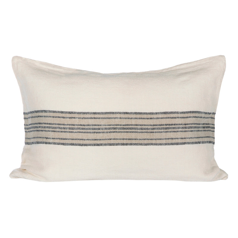 Funda Cojín Orleans Marfil/Natural/Negro 40x60 cm