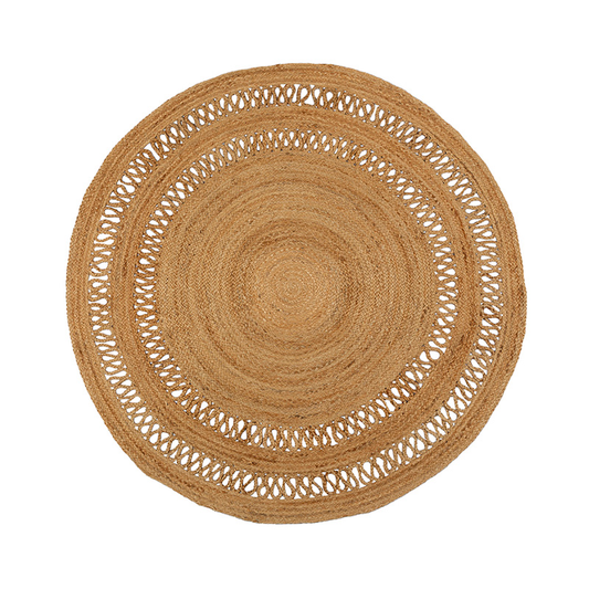 Alfombra Georgia Natural Redonda 1,5m