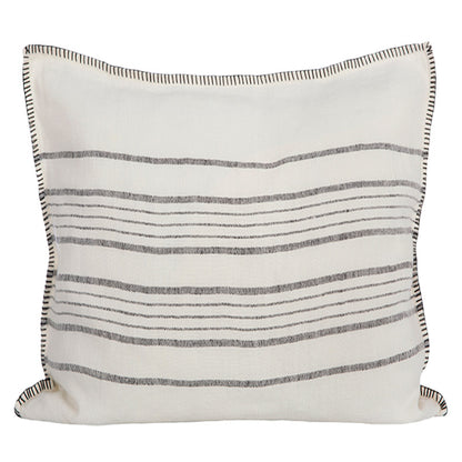Funda Cojin Grenoble Marfil/Negro 45x45 cm