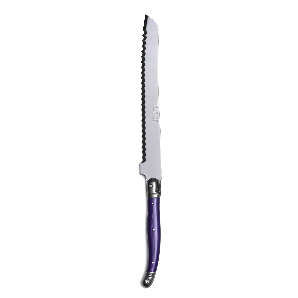 Laguiole Cuchillo Pan Morado Fruity
