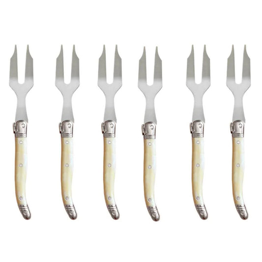 Laguiole Set 6 Mini Tenedores Mármol Jean Neron