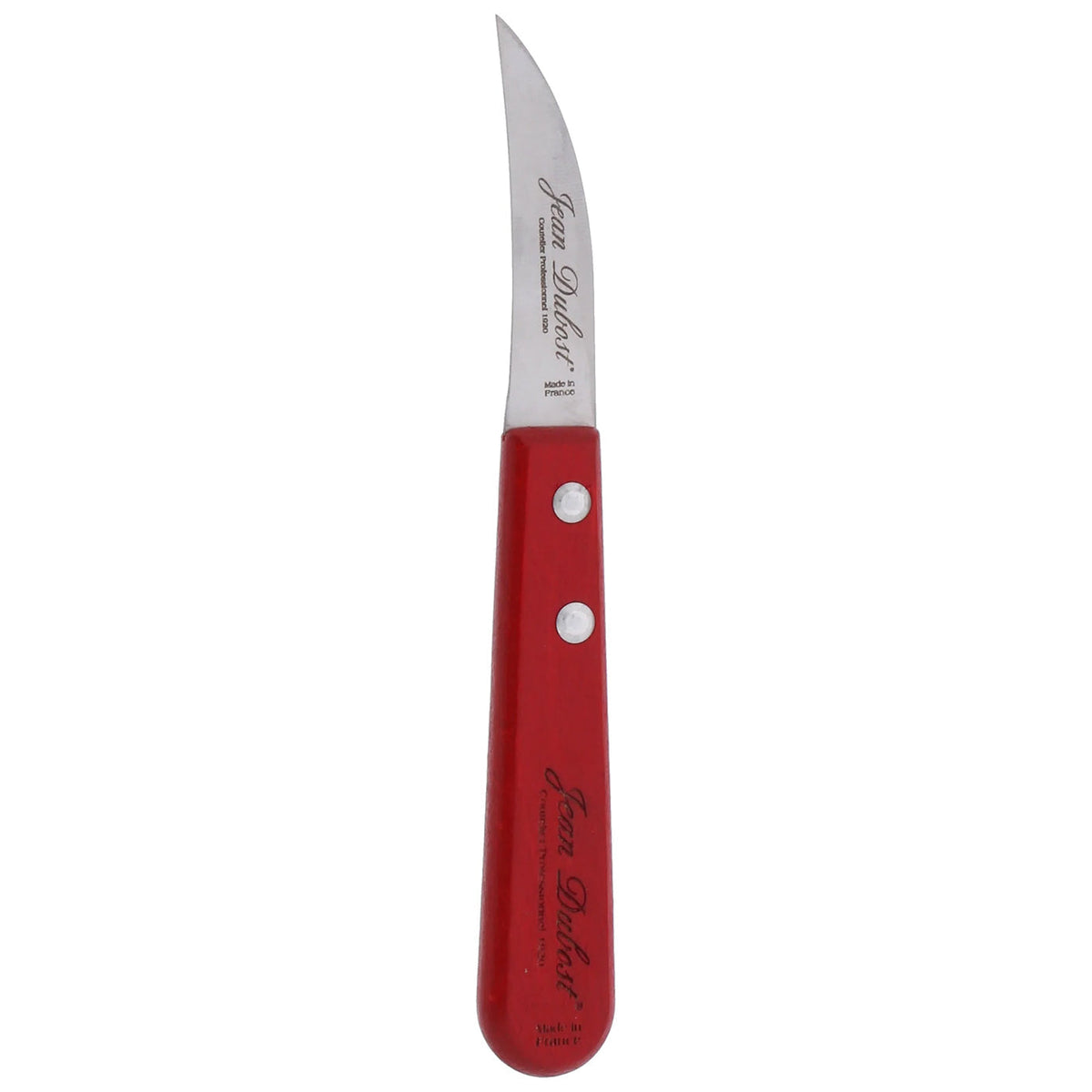 Cuchillo Curvo 12 mm Rojo Laguiole Jean Dubost