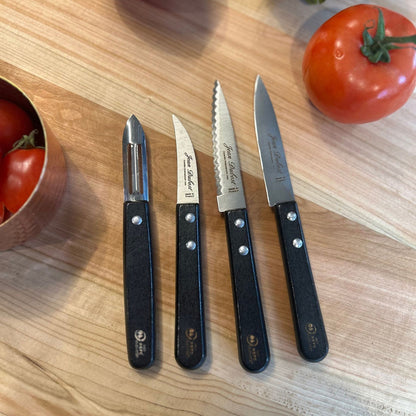 Cuchillo Curvo 12 mm Negro Laguiole Jean Dubost