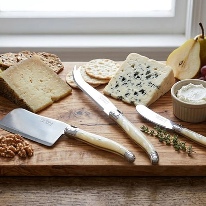 Laguiole Set 3 cuchillos queso Marmol Jean Dubost