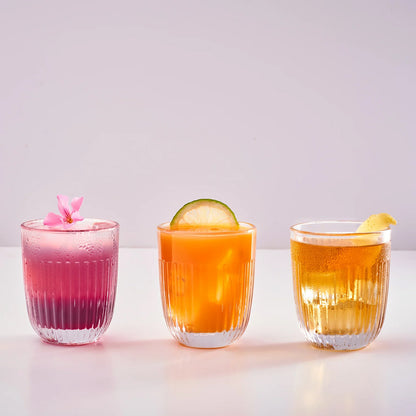 SET 6 VASOS BAJOS  OUESSANT ROSADO