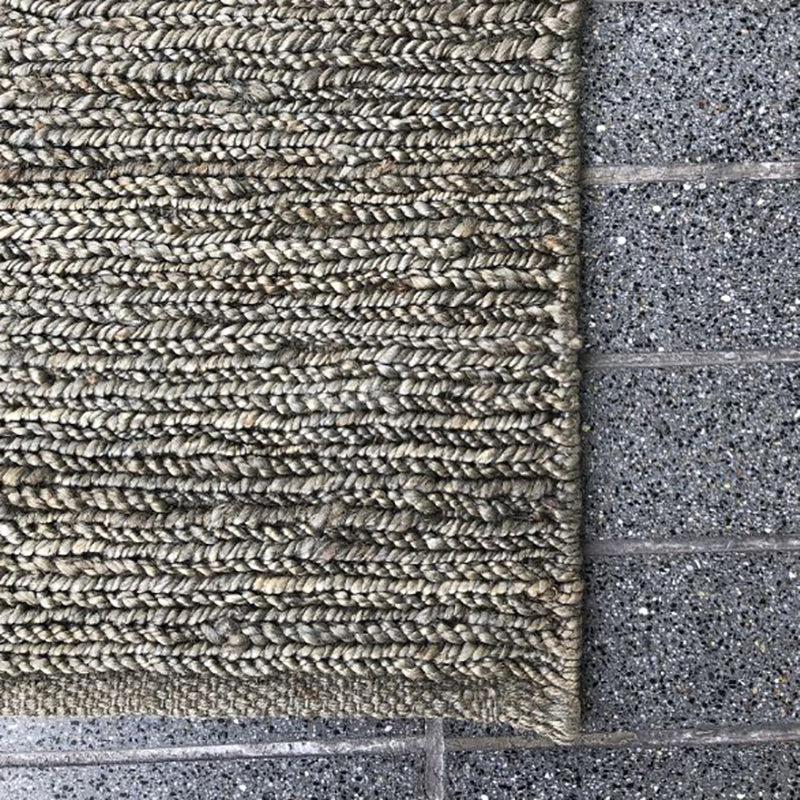 Alfombra Andes Soumak Cañamo Gris 2,5x3,5 m