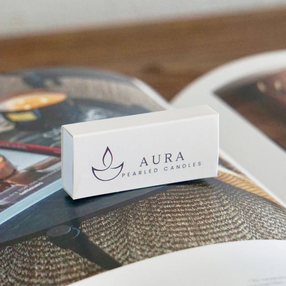 AURA Caja 30 Mechas Algodón