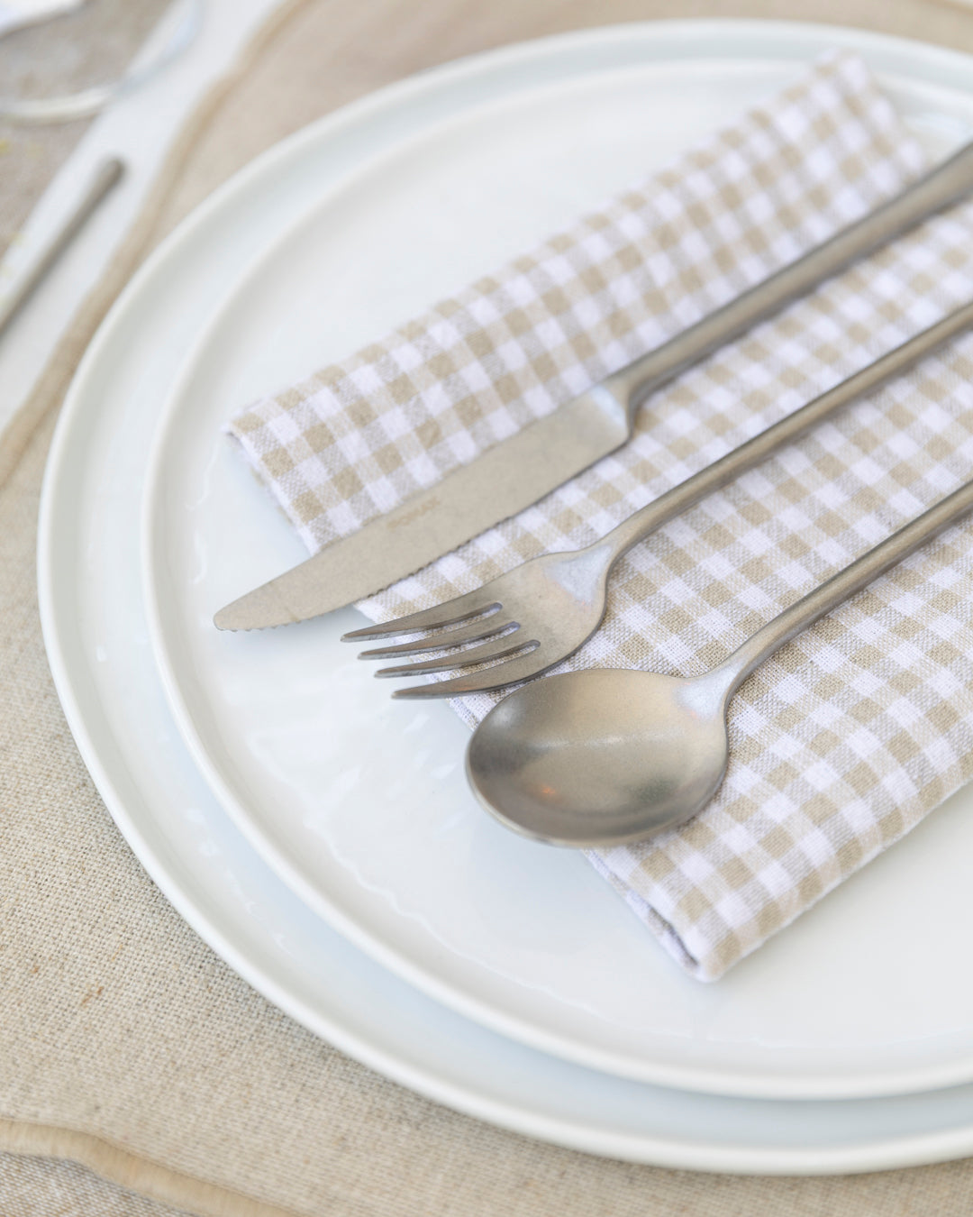 Cubierto Monet Plateado Bruñido Set de 6 Cuchillos