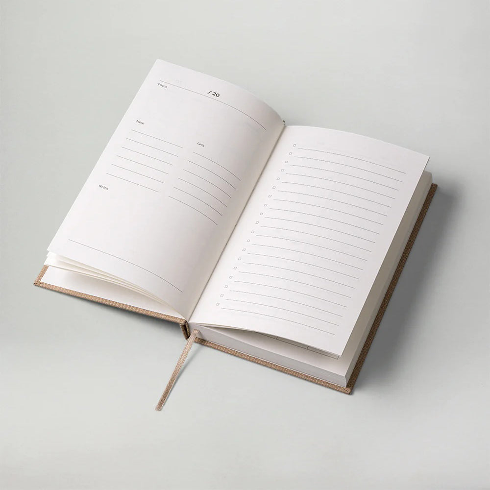 Cuaderno Yearly Planner (Sand)