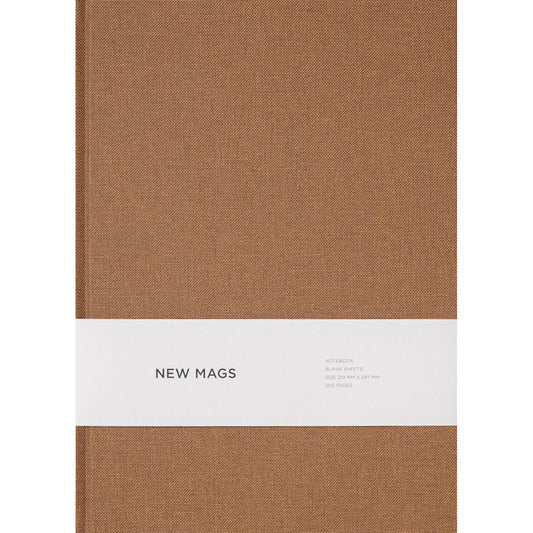 Notebook Brown A4 - Hardcover/Blank
