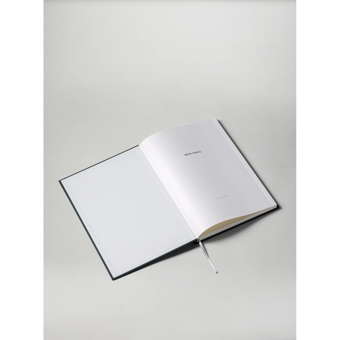 Notebook Moss Green A4 - Hardcover/Blank