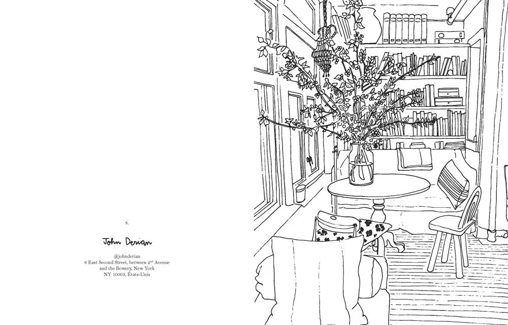 Libro Chez Moi Colouring Book - Zoé De Las Cases