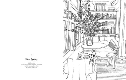 Libro Chez Moi Colouring Book - Zoé De Las Cases