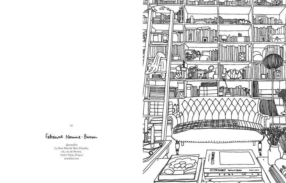 Libro Chez Moi Colouring Book - Zoé De Las Cases