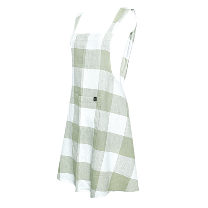 Delantal Lino Kyoto Palma II Amande