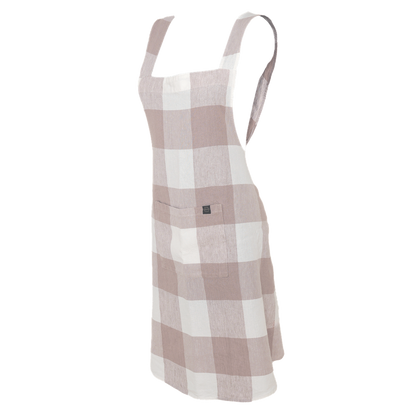 Delantal Lino Kyoto Palma II Petale