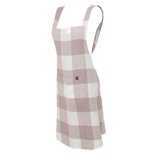 Delantal Lino Kyoto Palma II Petale