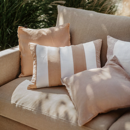 Funda Cojín Lino Velvet Perth Cimarron 40x60 cm