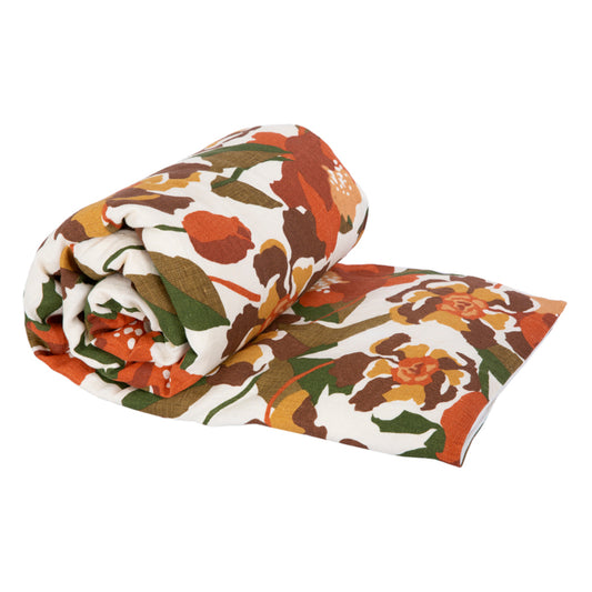 Funda Piecera Lino Ibiza Terre Brulee 85x200 cm
