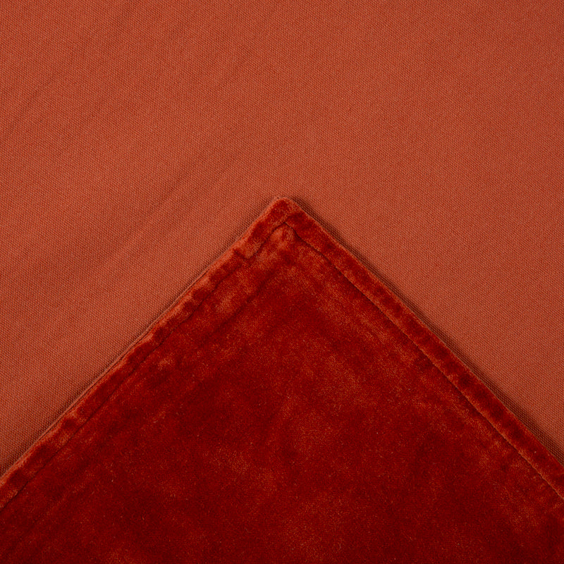 Funda Piecera Velvet Manhattan Brick 85x200 cm