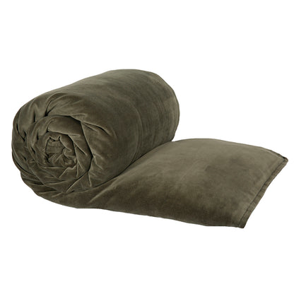 Funda Piecera Velvet Manhattan Kaki 85x200 cm