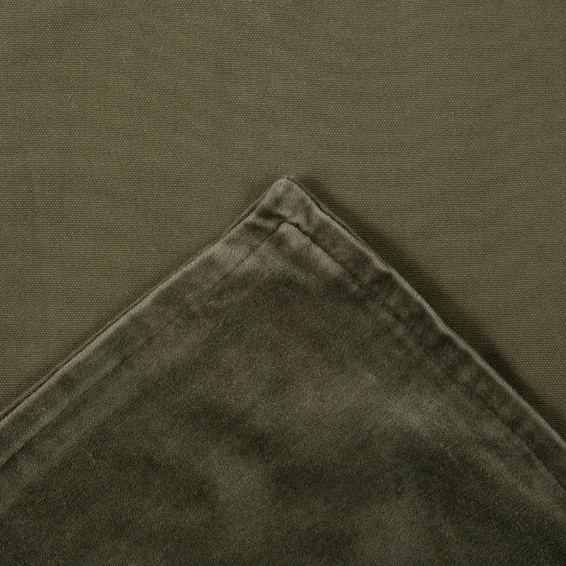Funda Piecera Velvet Manhattan Kaki 85x200 cm