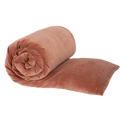 Funda Piecera Velvet Manhattan Mocacchino 85x200 cm