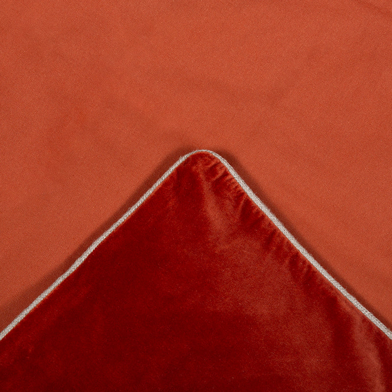 Funda Piecera Velvet New Delhi Brick 85x200 cm