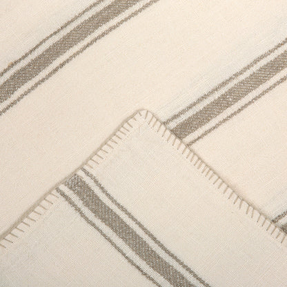 Funda Piecera Niza Marfil Natural 85x200 cm