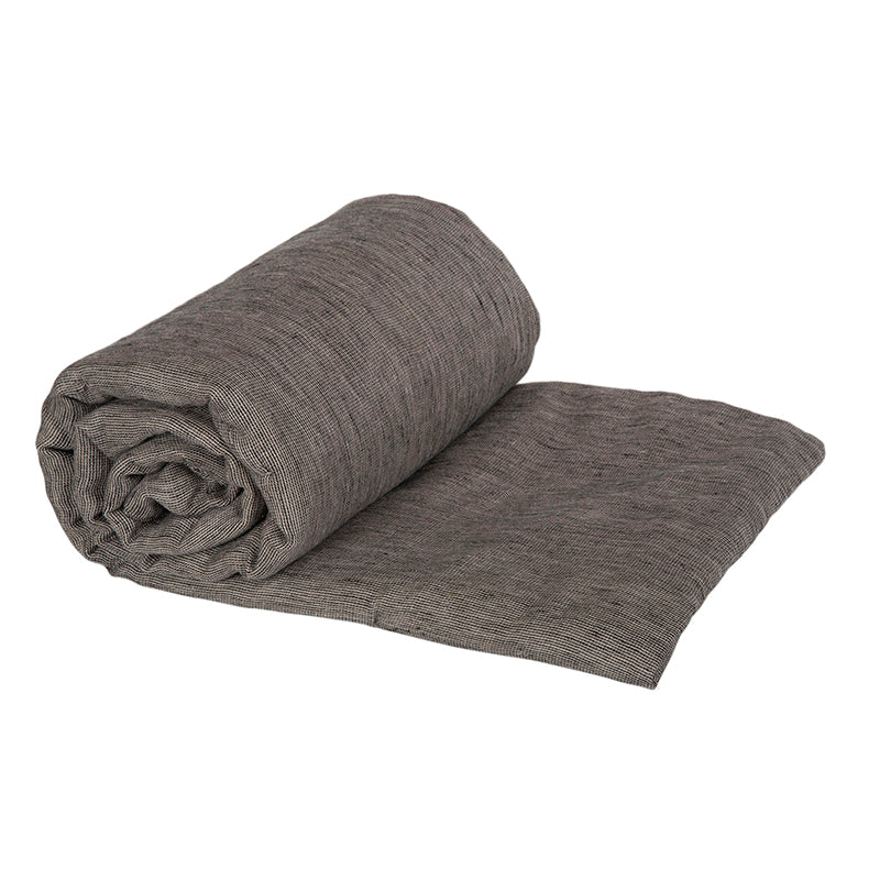 Piecera Lino Reims Negro/Natural