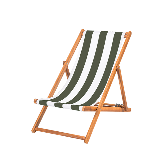 Silla Chilienne Natural con funda Riviera Kaki