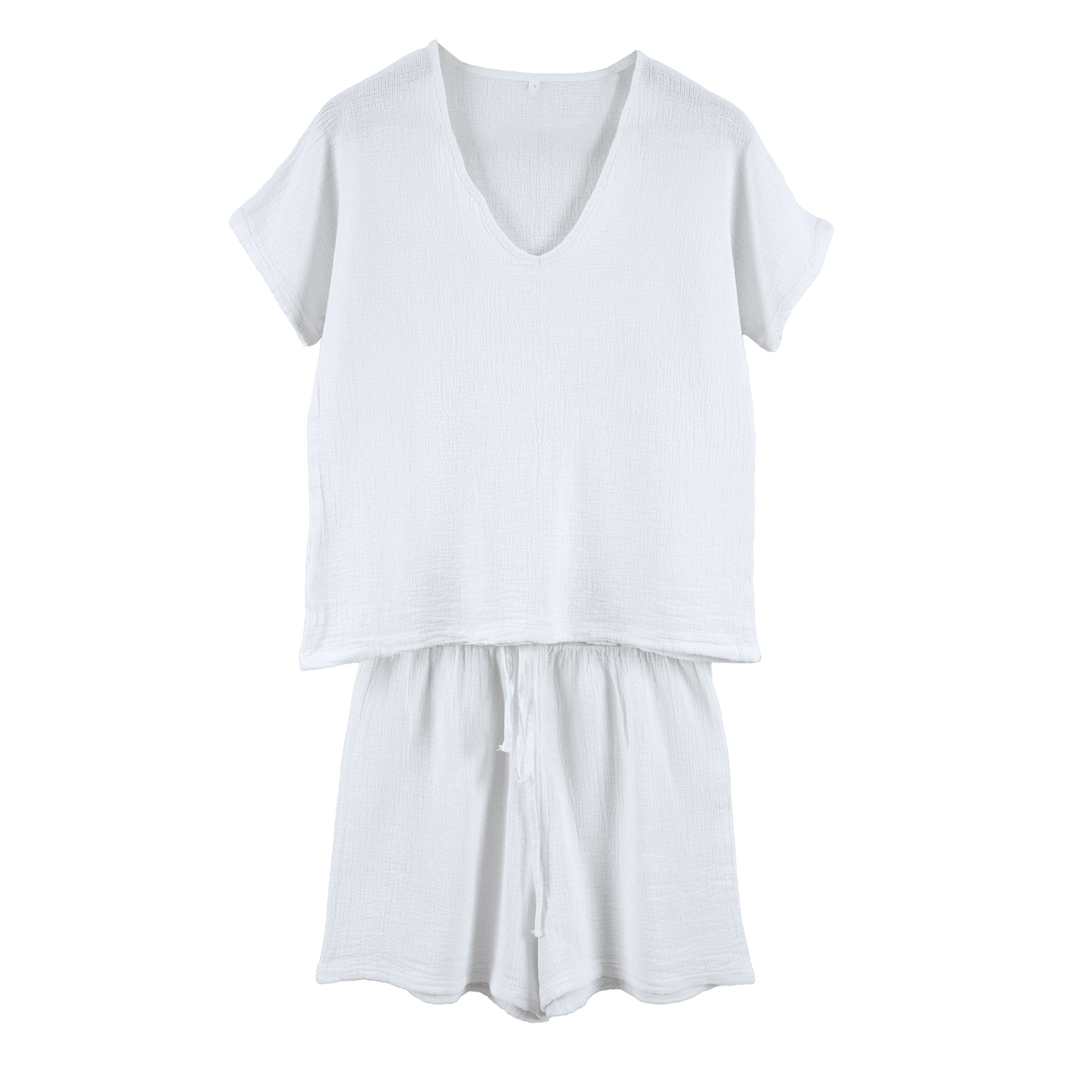 Conjunto Symi Blanc Short / Polera