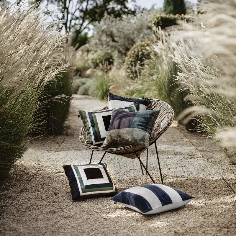 Funda Cojín Saporo Encre 45x45 cm