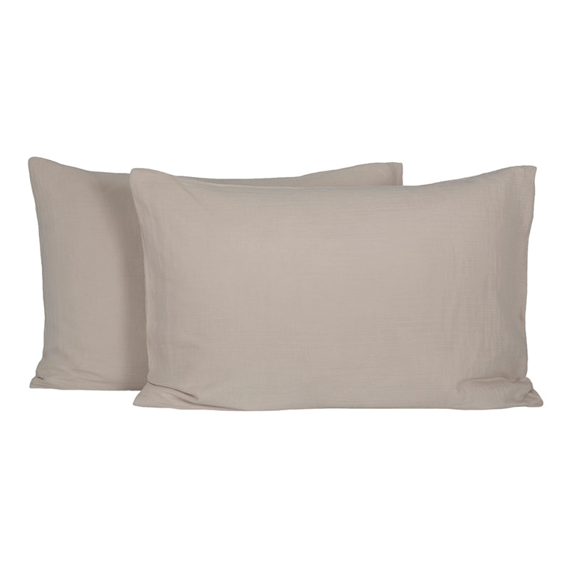 Funda Cojín Mykonos Craie 50x70 cm - Set de 2