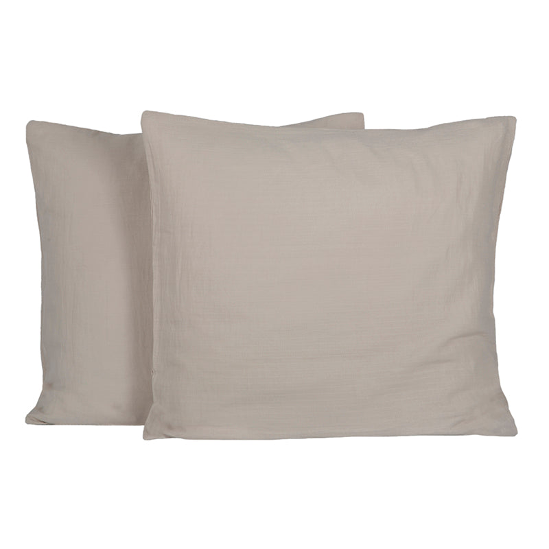 Funda Cojín Mykonos Craie 65x65 cm - Set de 2