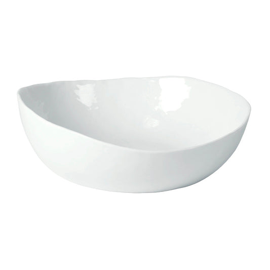 Loza Porcelino Blanco Set de 4 Bowl de Sopa 21 cm