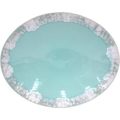 Plato Ovalado Taormina 41 cm Aqua