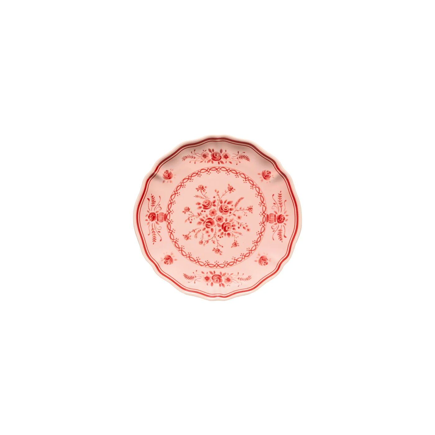 6 Platos Aperitivo VILA 17 cm Pink-Red
