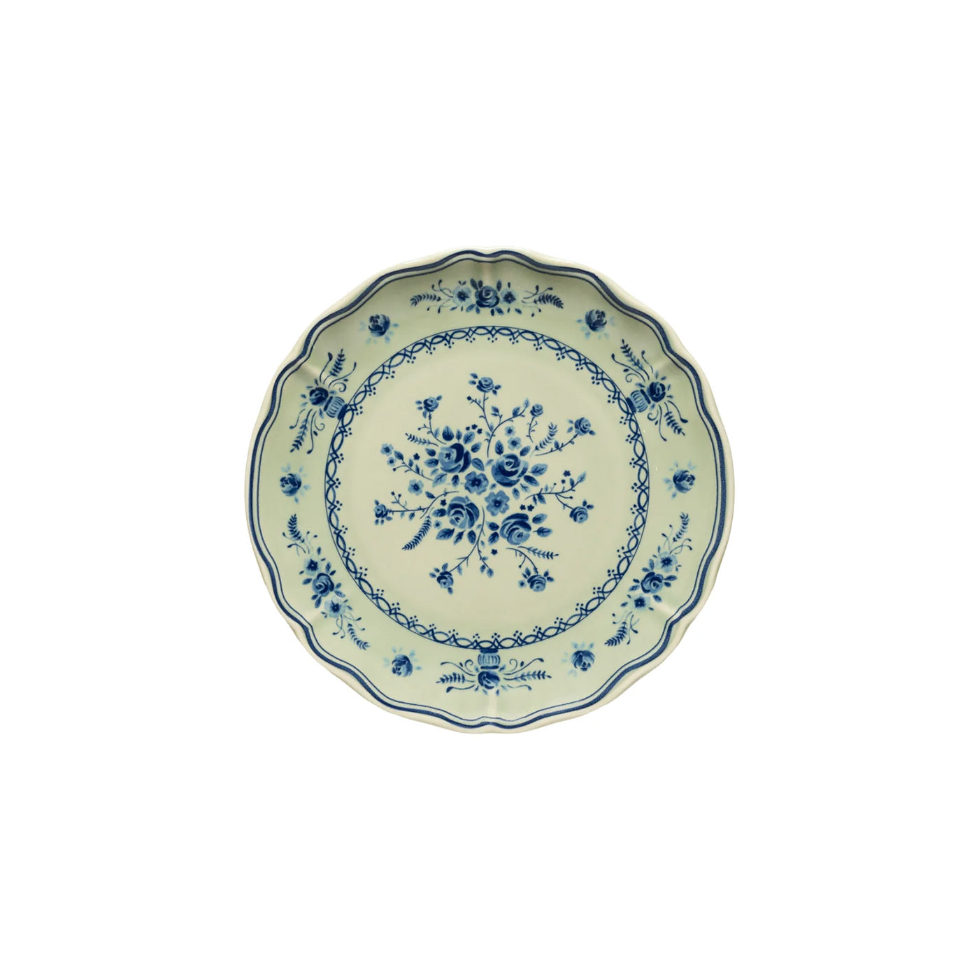 6 Platos Ensalada/Postre VILA 21 cm Olive-Blue