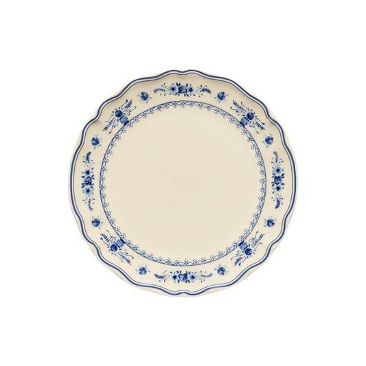 6 Platos Grande VILA 27 cm Beige-Blue