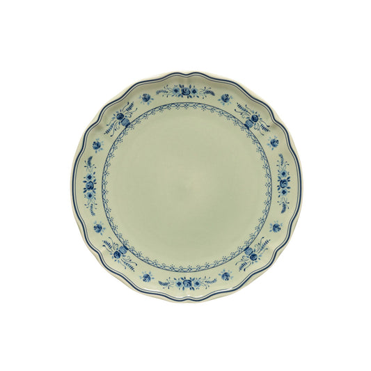 6 Platos Grande VILA 27 cm Olive-Blue