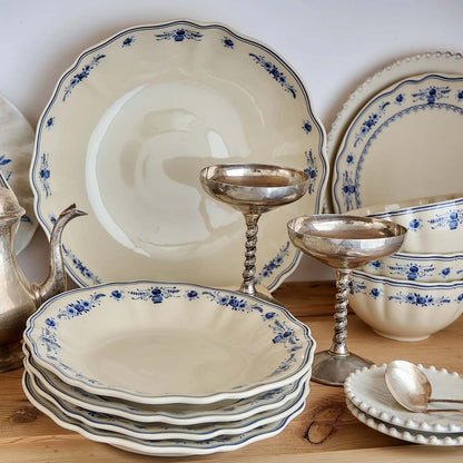 Bowl Servir VILA 34 cm Beige-Blue