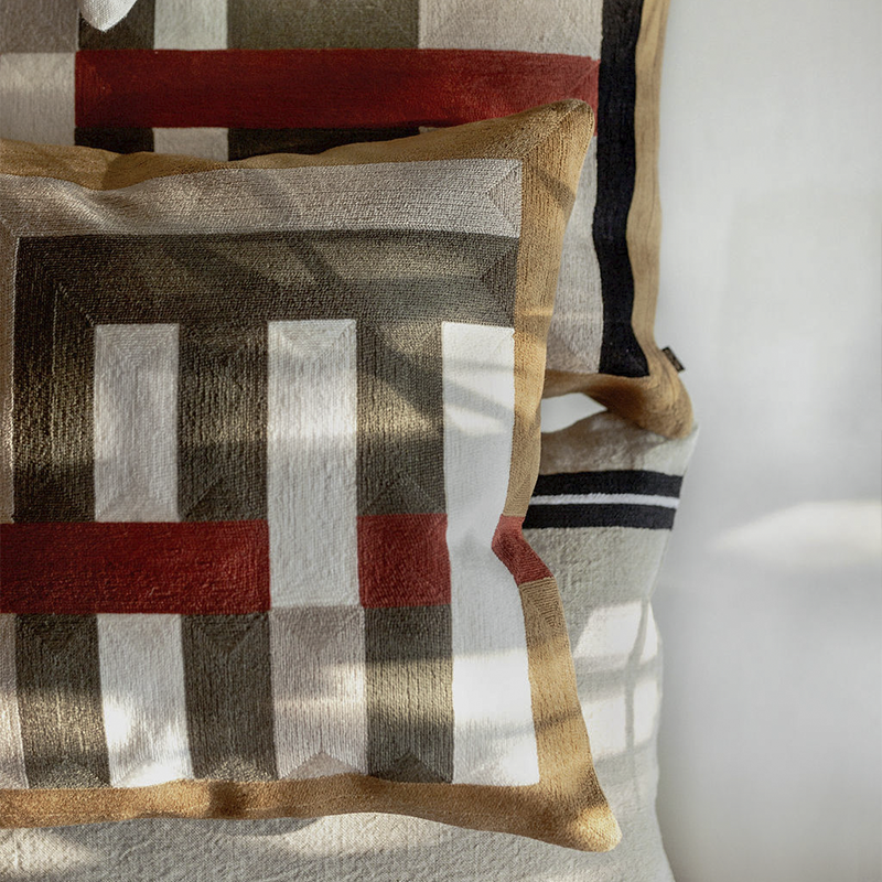 Funda Cojín Tokyo Kaki 40x60 cm