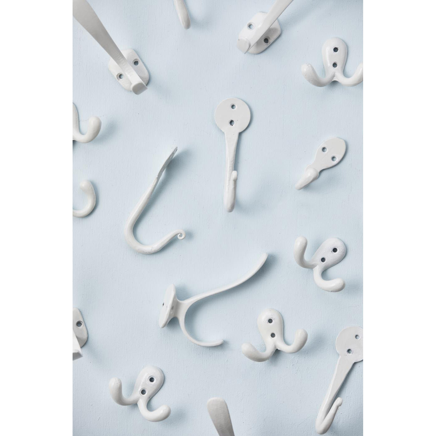 Gancho Single Pequeño Blanco