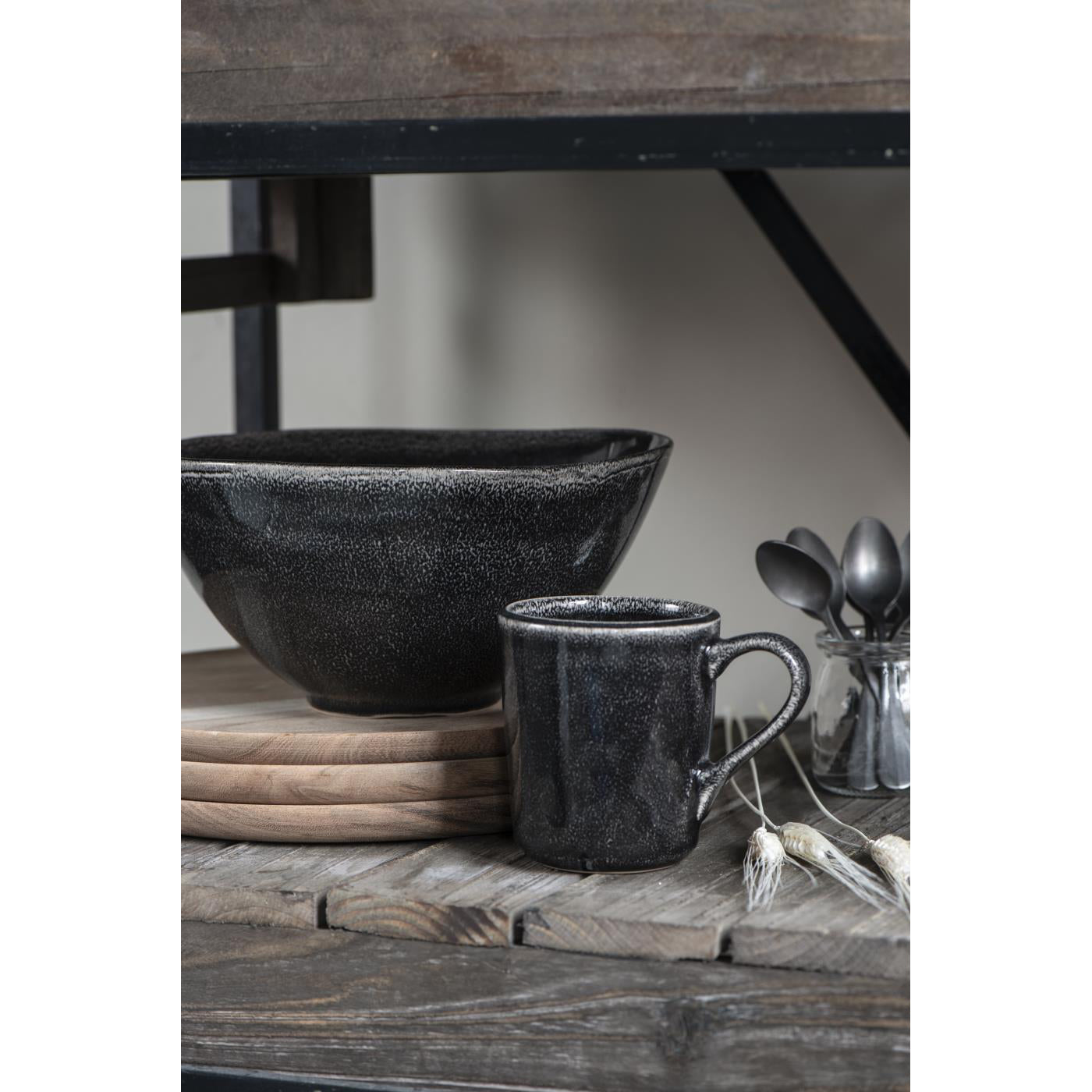 Tazón Dunes Antique Black