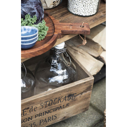 Set de Cajas Madera CAISSE de STOCKAGE - 2 unidades