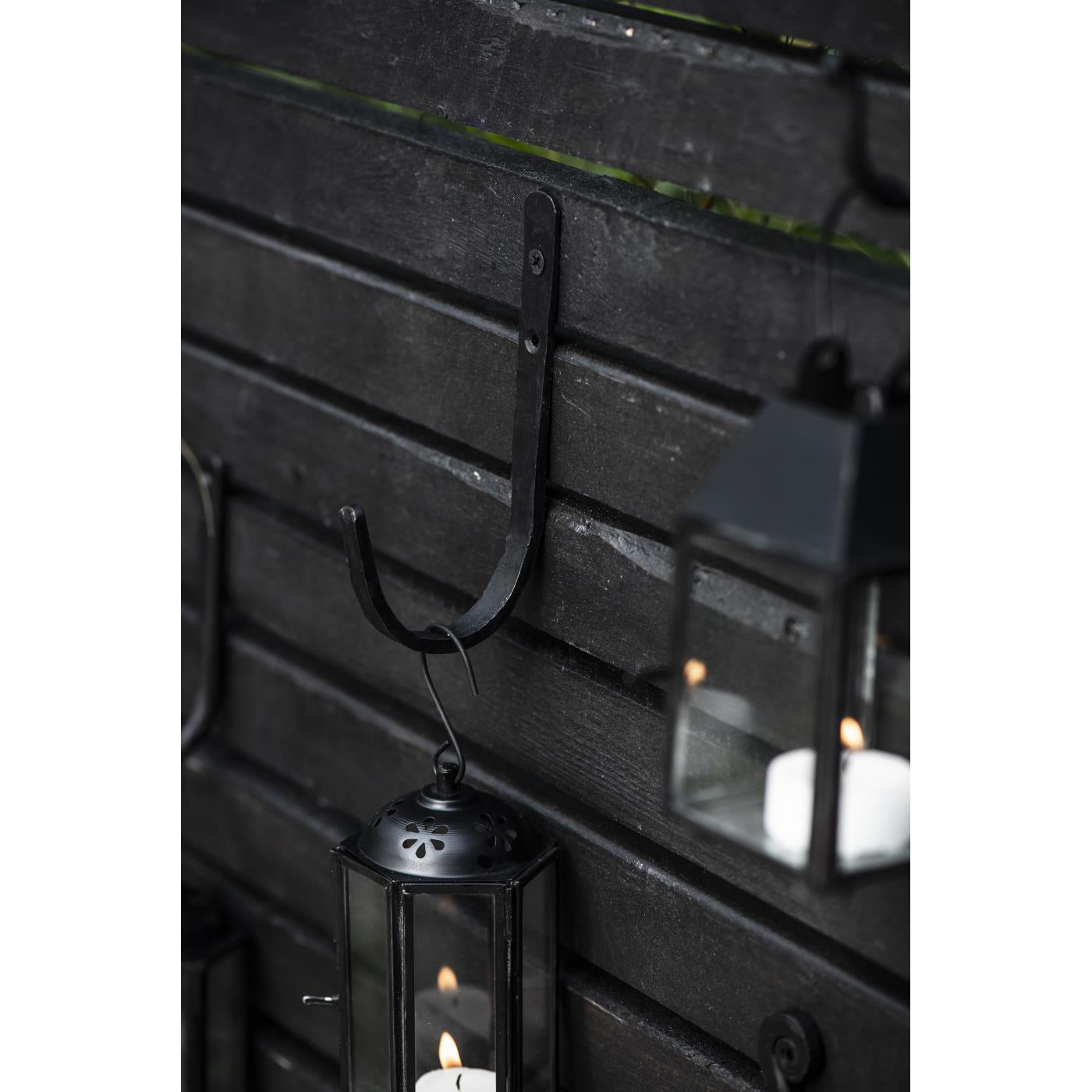 Gancho Simple Cónico Negro